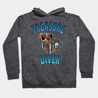 Treasure diver metal detecting Hoodie